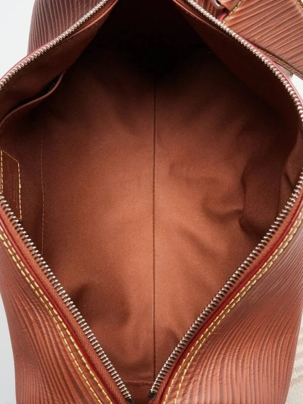 Louis Vuitton Brown Epi Leather Soft Polochon XL Bag